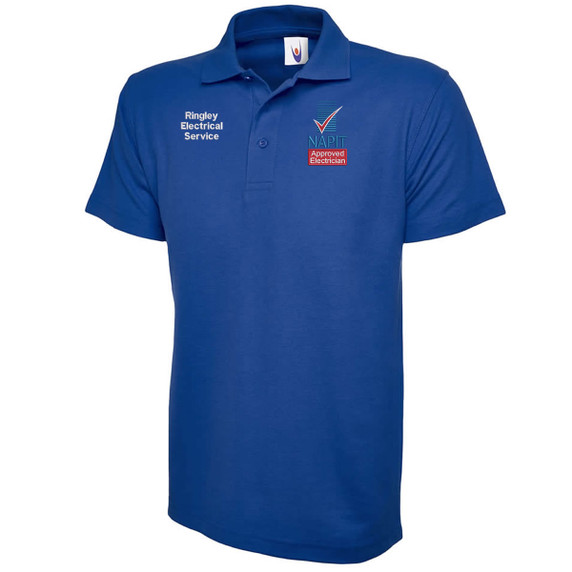 NAPIT Embroidered Personalised Polo Shirt