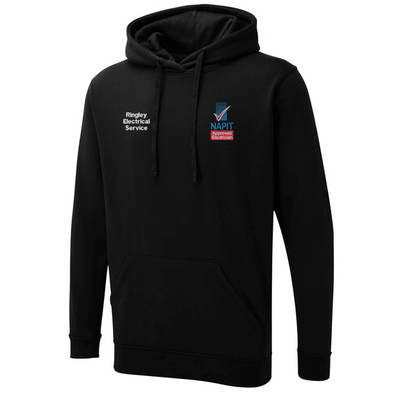 NAPIT Embroidered Personalised Logo Hoodie