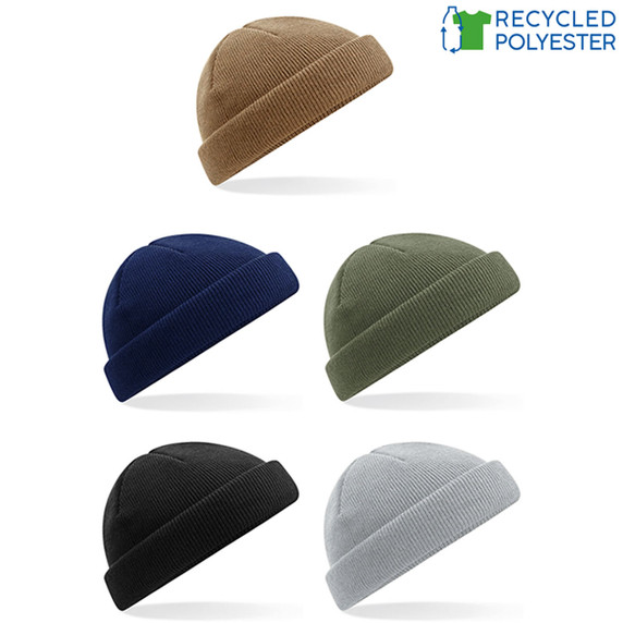 Beechfield Recycled Mini Fisherman Beanie