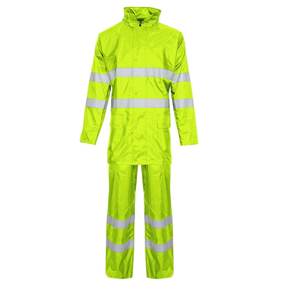 Supertouch Hi Viz Rainsuit