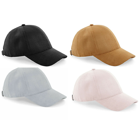 Beechfield Faux Suede 6 Panel Cap