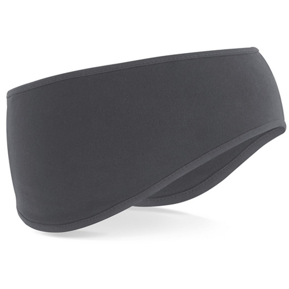 Beechfield Softshell Sports Tech Headband Black