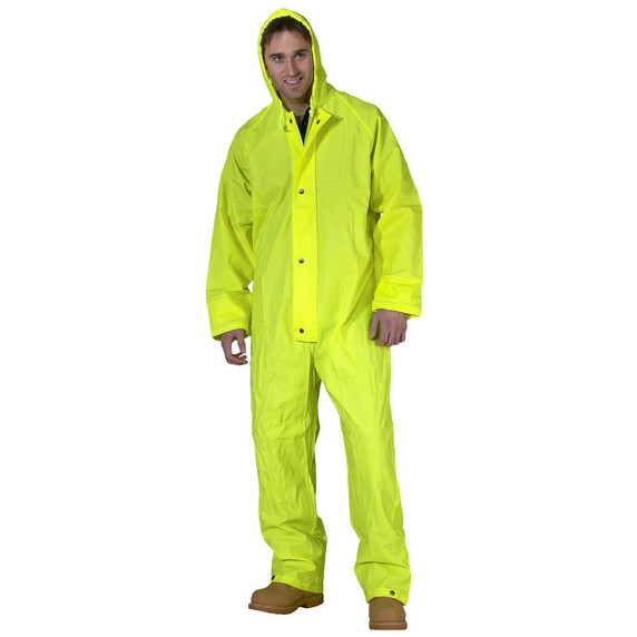 B-Dri Waterproof Coverall Boiler Suit Yellow