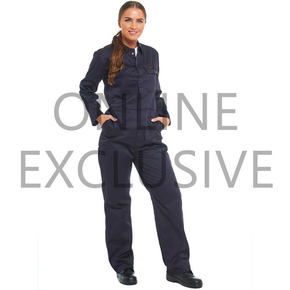 Tough Gear Boilersuit Cotton Drill Navy