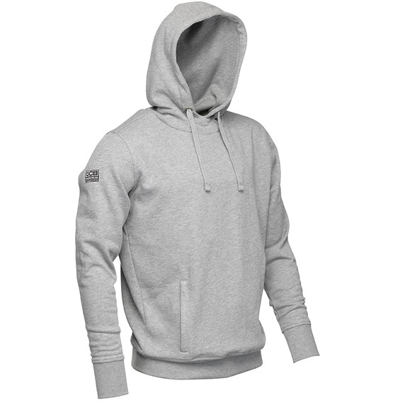 JCB GREY MARL CLASSIC HOODIE