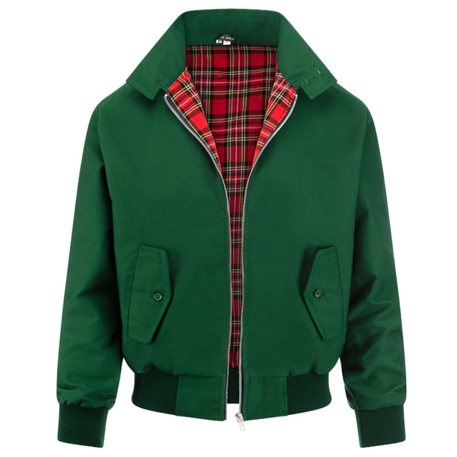 Classic British Harrington Jacket Green