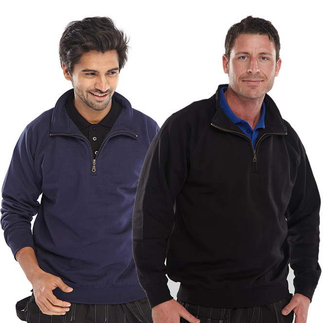 Beeswift Quarter Zip Pc S/Shirt