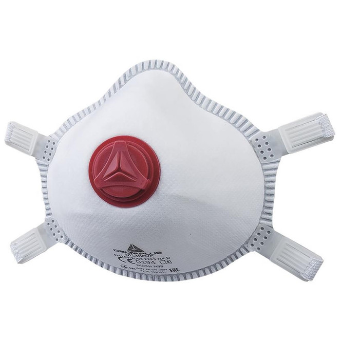 1 Box (5 Masks) Delta Plus Moulded Masks M1300V