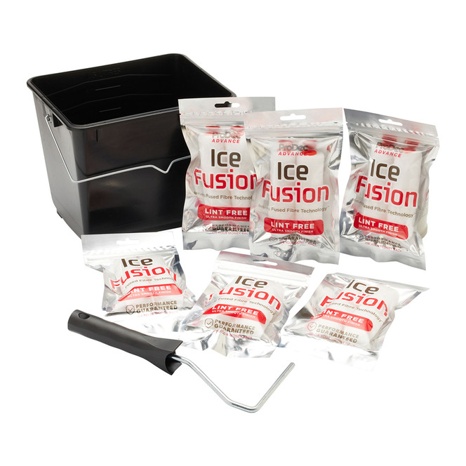 ProDec Advance 15pc Ice Fusion 4" Mini Rollers Scuttle Set ARKT004