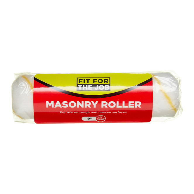 Fit For The Job 9" x 1.5" Long Pile Masonry Roller