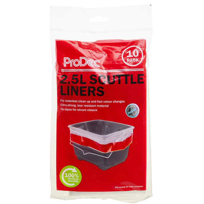 ProDec 10 pk Disposable Liners for 2.5L Paint Scuttle BPSTLINER