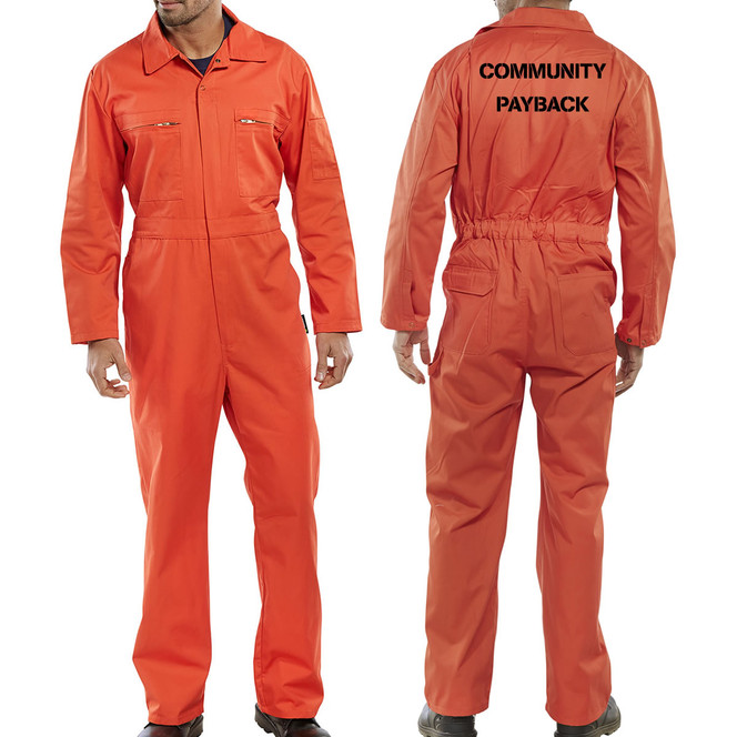 Misfits Boilersuit Community Payback Orange