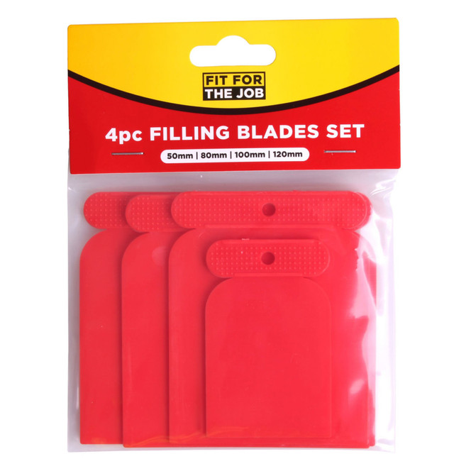 Fit For The Job 4 Pack Plastic Filling Blades FLDT008