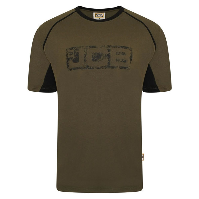 JCB Trade T-Shirt Olive D+J1