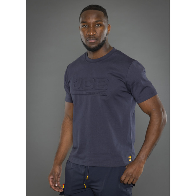 JCB Embossed Logo 3D T-Shirt JCB014