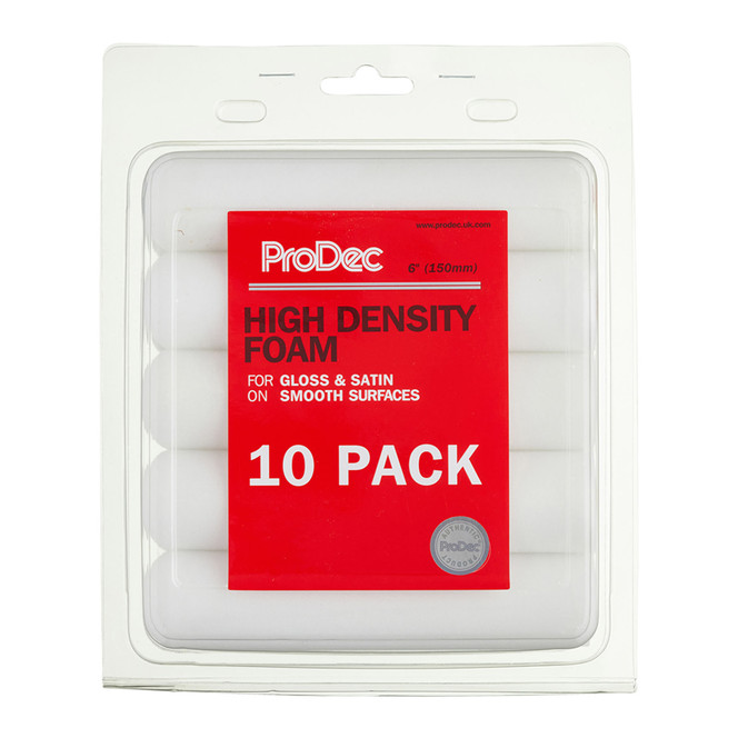 ProDec 10pk High Density Foam 6" Mini Rollers PRRE050
