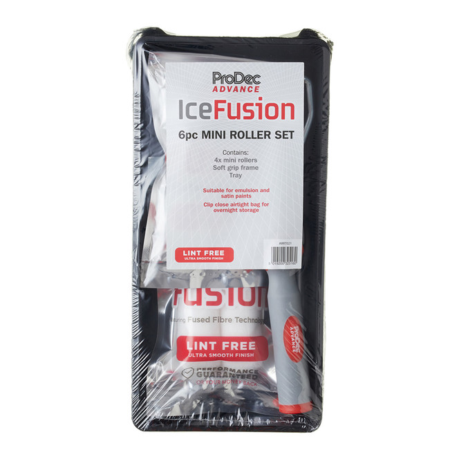 ProDec Advance 6 pc Ice Fusion 4" Mini Roller Set ARRT021