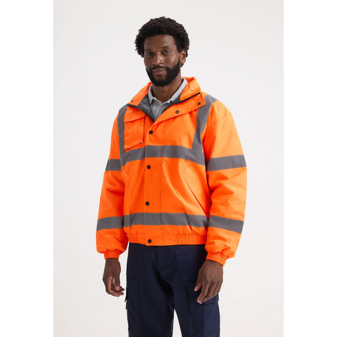 Uneek Hi-Viz Bomber Jacket UC804 
