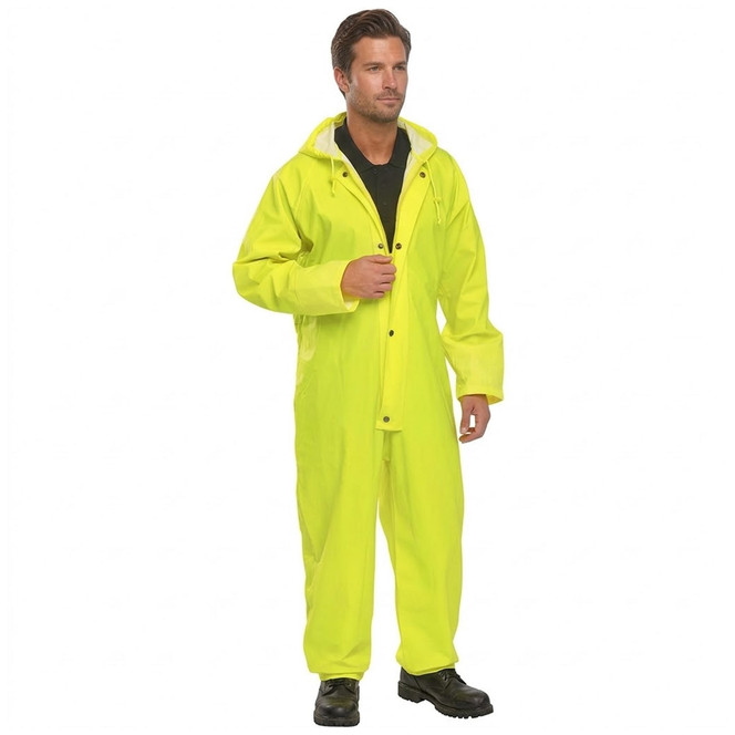 Beeswift Super B-Dri Coveralls Yellow SBDCSY