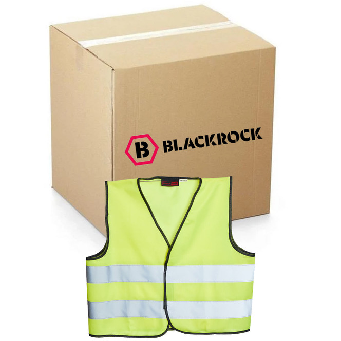 100 x Blackrock Hi-Vis Children's Vest - Yellow