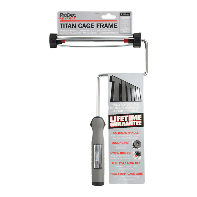 ProDec Advance 9" x 1.5" Titan No Break Roller Frame ARFR002