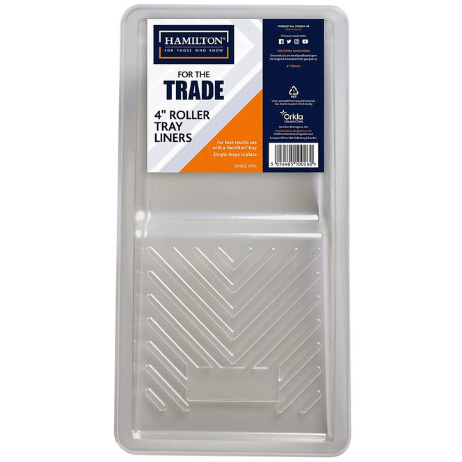 Hamilton For The Trade (5 Pack) Paint Roller 4" Tray Liner 3762501-40