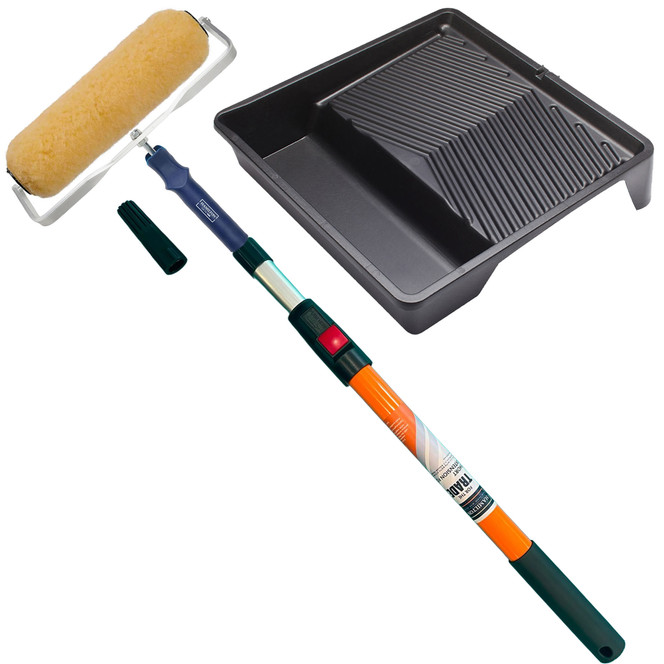 Hamilton For The Trade Georgia Masonry Set with Tray And Extension Pole