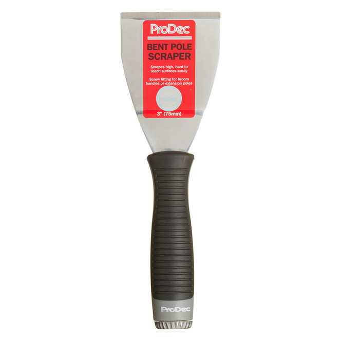 ProDec 3" Heavy Duty Bent Pole Scraper PSHB