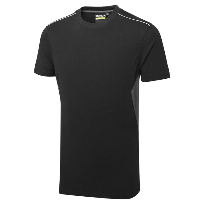 Supertouch System Eco Work Black/Grey T-Shirt SYS603-BGS-6XL