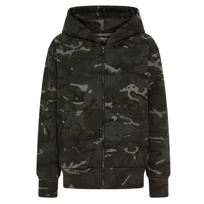 Kombat UK Kids Camo Hoodie BTP Black