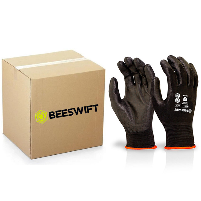 100 x Beeswift PU Coated Glove PUGBL
