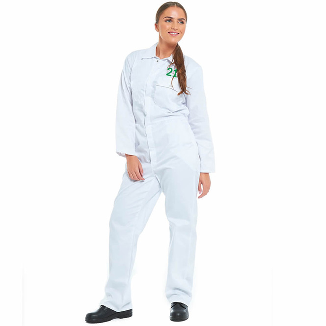 Woman Caddie Uniform Jumpsuit – Custom Golf Coverall for Adults & Teens 