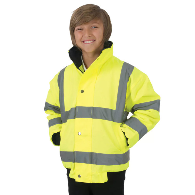 Hi Vis Junior Bomber Jackets