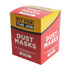 50 x Fit For The Job Disposable Dust Mask Respirators