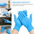 100 x Click Vinyl Disposable Gloves Powder Free Blue 100 x Click Vinyl Disposable Gloves Powder Free Blue