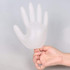 100 x Click Vinyl Disposable Gloves Clear