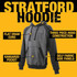 Dewalt Stratford Hooded Sweat Black/Grey