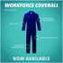 Fort Workforce Coverall Overall Navy 318