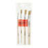 ProDec 4 pc Slant Cut Synthetic Lining Fitch Brush Set