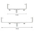 Coral Paint Roller Frame Double Arm 12 to 18 inch 42700