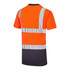 Supertouch Hi-Vis 2 Tone T-Shirt Orange/Navy SHV-351891-7