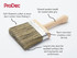 4" Prodec Grey Bristle Dusting Brush