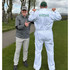 Personalised Caddie Uniform Golf Boilersuit White