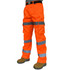 Supertouch Hi Vis 3 Band Combat Trousers