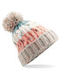 Beechfield Corkscrew Pom Pom Beanie	