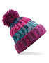 Beechfield Corkscrew Pom Pom Beanie	