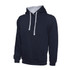 Uneek Contrast Hooded Sweatshirt UC507