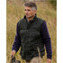 Mens Wax Bodywarmer Green