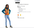 Uneek Childrens Hi-Viz Waist Coat Orange UC806