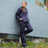 Ladies Workforce Work Coverall Boilersuit Navy